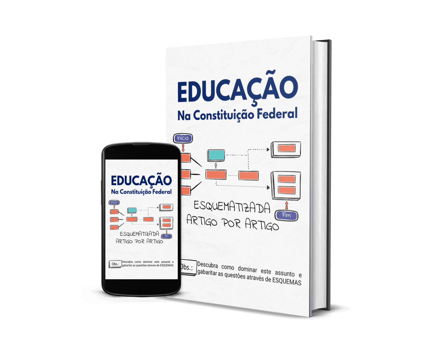 Ebook Educação na Constituição Federal Esquematizada para Concursos